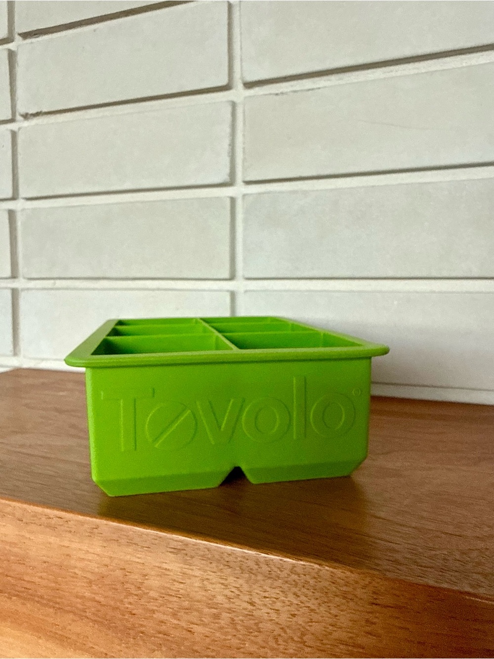 Tovolo King Cube Ice Tray * Lime Green * Silicone